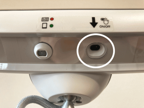 ライトをON・OFF